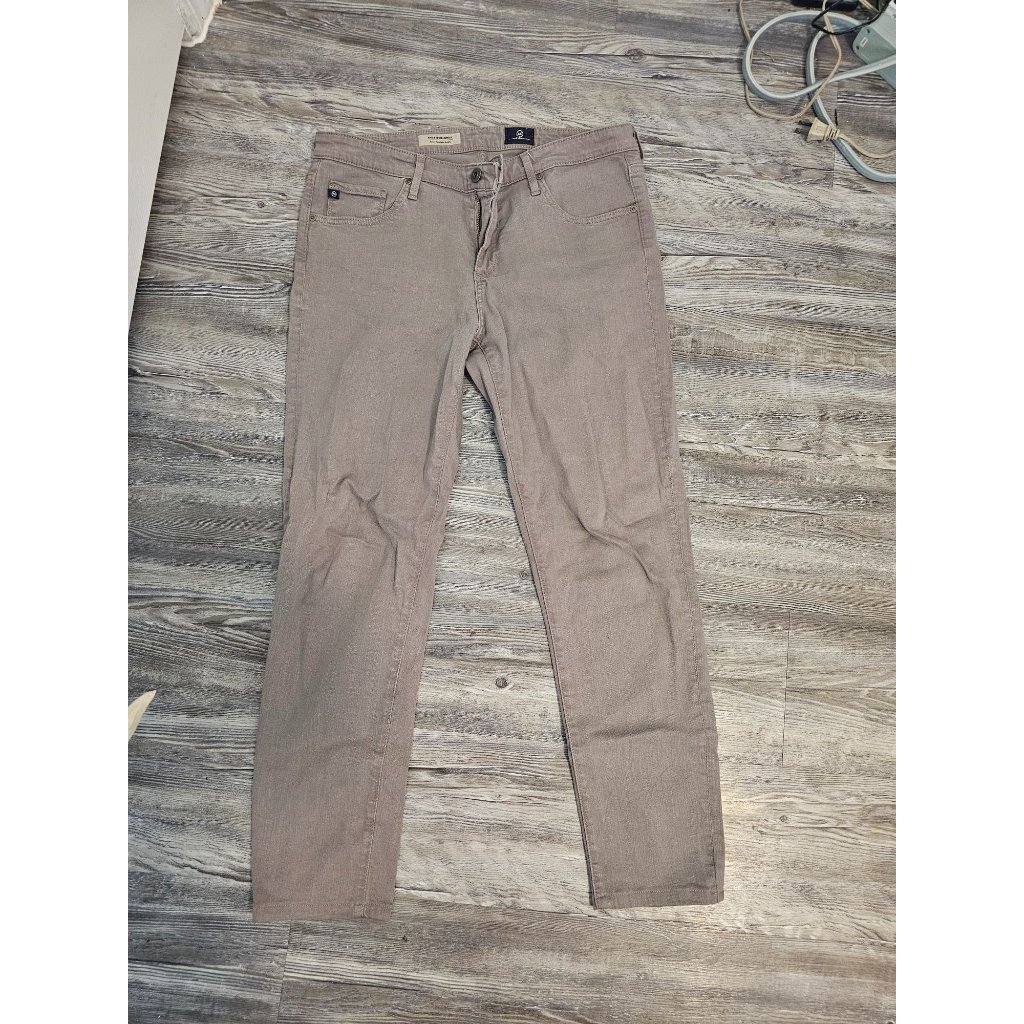 Adriano Goldschmied Slim Straight Ankle Tan Jeans - Size 31 R